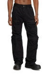 Diesel Black P-danzel Cargo Pants In Black