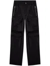 Diesel P-danzel Trousers Black In Black
