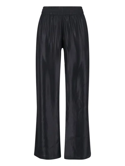 Diesel Straight Leg Trousers Featuring Side Pockets In Blue