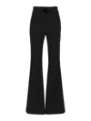 Diesel P-erseus Wool Blend Trousers In Black