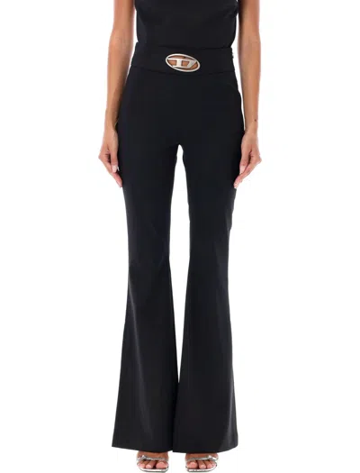 Diesel P-erseus Twill Pants In Black