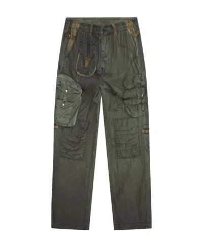 Diesel P-fergy-pop Straight-leg Trousers In Black