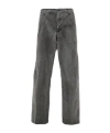 Diesel Gray P-franck-a Trousers In Black