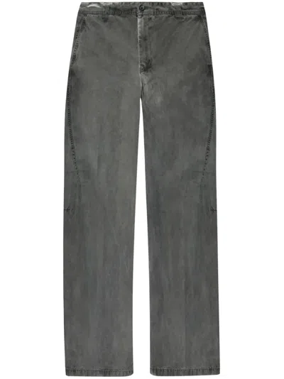 Diesel P-franck-a Trousers In Grey