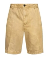 Diesel P-franck Bermuda Shorts In Yellow