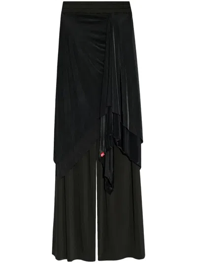 Diesel P-frizza Trousers In Black