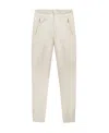 Diesel P-hann Straight-leg Trousers In White