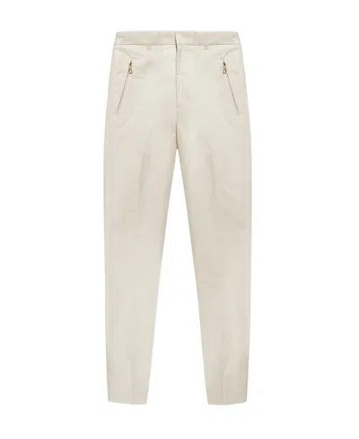 Diesel P-hann Straight-leg Trousers In White