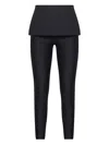 Diesel Women Blue Jersey P-hour-bond Trousers In Blue