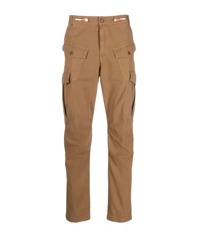 Diesel P-joffe Cargo Trousers In Brown