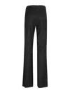 Diesel P-maevy Flared Pants In Black