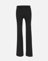 DIESEL DIESEL P MAEVY BLACK COTTON VISCOSE TROUSERS