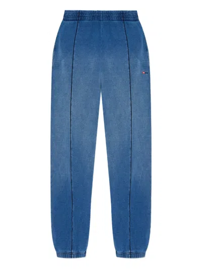 Diesel P-marfy-new Side-stripe Joggers In Blue