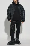 Diesel Cotton Trousers With Graphic Detail And Fit In Black