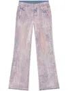 Diesel Women P-nerve Pants In Rosa
