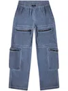 Diesel Pants "p-noode-a" In Blue