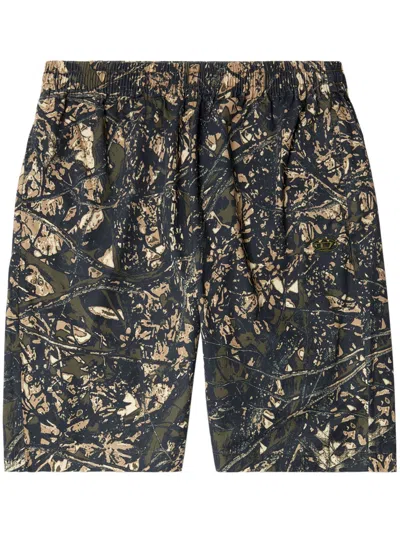 Diesel P-opwik-c Bermuda Shorts In Grün