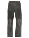 Diesel Grey Stretch Cotton Blend P-percy Joggers