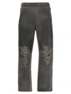 Diesel Grey Stretch Cotton Blend P-percy Joggers