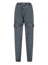Diesel 'p-ride' Cargo Track Pants In Black  