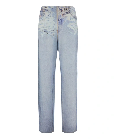 Diesel P-sarky Trousers In Blue