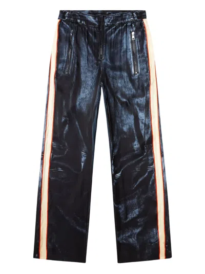 DIESEL P-THECKS SIDE-STRIPE TROUSERS
