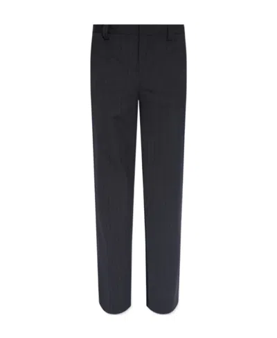 Diesel P-wire Hybrid Pinstriped Pants In Green