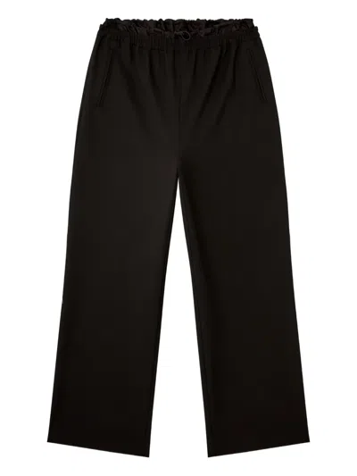Diesel P-yrite-r2 Elastic-waist Trousers In Black
