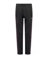 Diesel Cotton Joggers With Applied Logo In Black