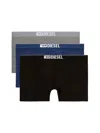 Diesel Men Pack Of Three Boxers In Multicolour