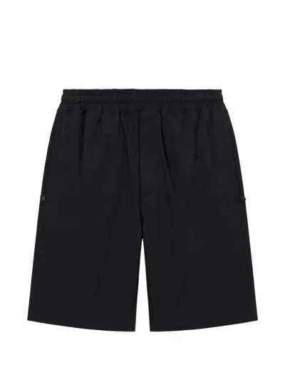 Diesel P-active Logo-detail Track Shorts In Black