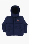 Diesel Padded Jpil Jacket With Removable Hood