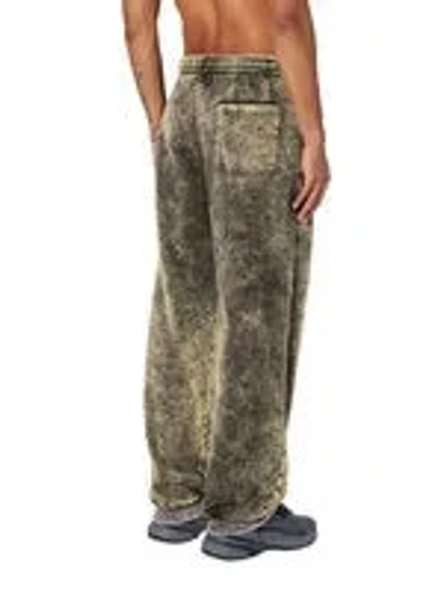 Diesel Paintnts Markand Cuff Pants For Men In Gray