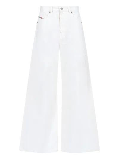 Diesel Palazzo Jeans In White