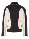 Diesel Blink Stand Collar Front Pockets Jacket In Black