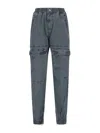 Diesel 'p-ride' Cargo Track Pants In Black