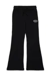 Diesel Pantaloni Bootcut Con Logo Oval D In Blue