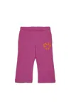 Diesel Pantaloni In Felpa Con Grafica  Heart In Purple
