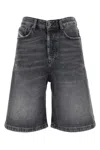 Diesel Tief Sitzende De-sire Shorts In Grey