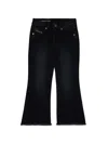Diesel D-prilla-j Jeans In Black
