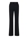 Diesel P-erseus Wool Blend Trousers In Black