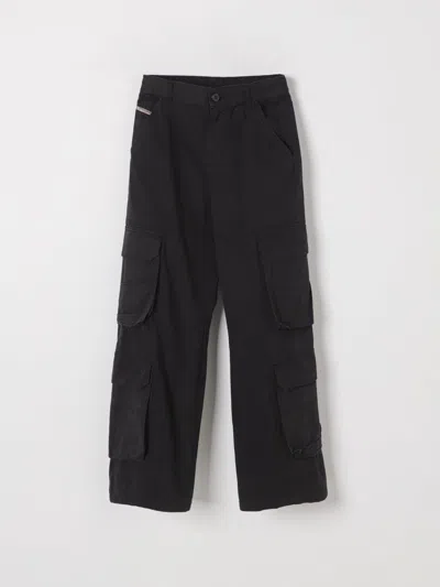 Diesel Pants  Kids Color Black