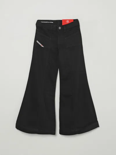Diesel Pants  Kids Color Black