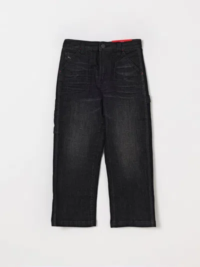 Diesel Pants  Kids Color Black