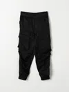 DIESEL PANTS DIESEL KIDS COLOR BLACK,F77535002