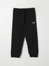 Diesel Oval D Branded Fleece Jogger Trousers In Schwarz