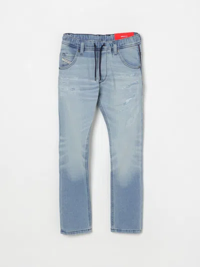 Diesel Pants  Kids Color Denim