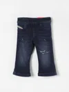 Diesel Dark Joggjeans Trousers With Tears In Denim