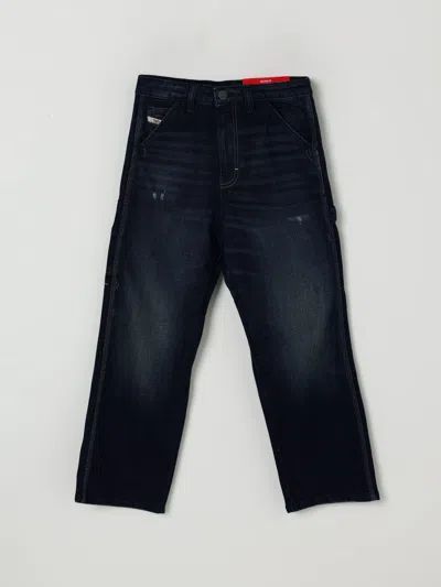 Diesel Pants  Kids Color Denim In Blue