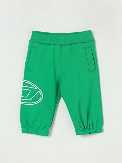 Diesel Babies' Pants  Kids Color Green